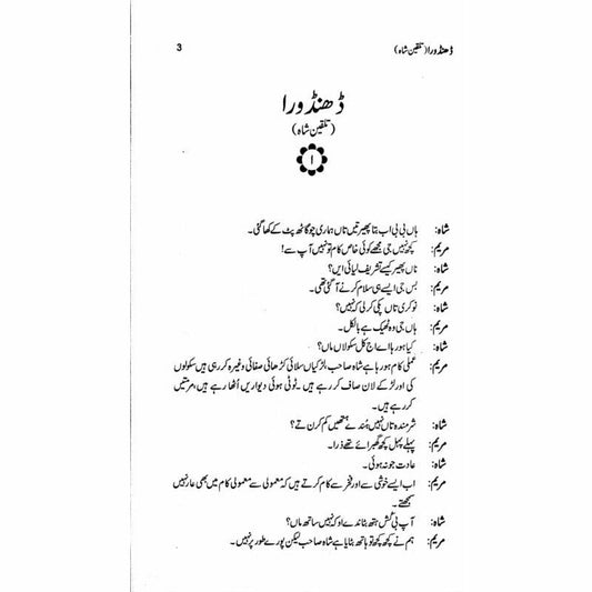 Dhandoora : Talqeen Shah - Ashfaq Ahmad - اشفاق احمد