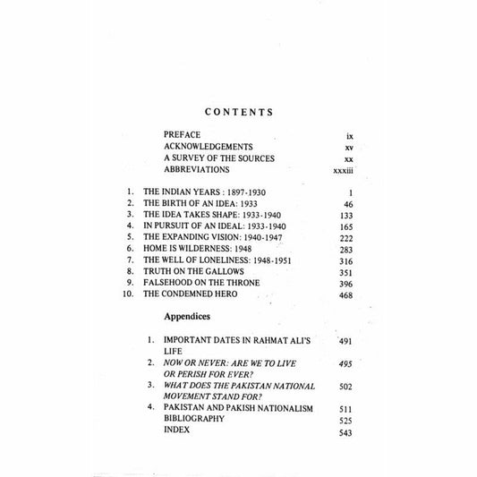 Rahmat Ali: A Biography