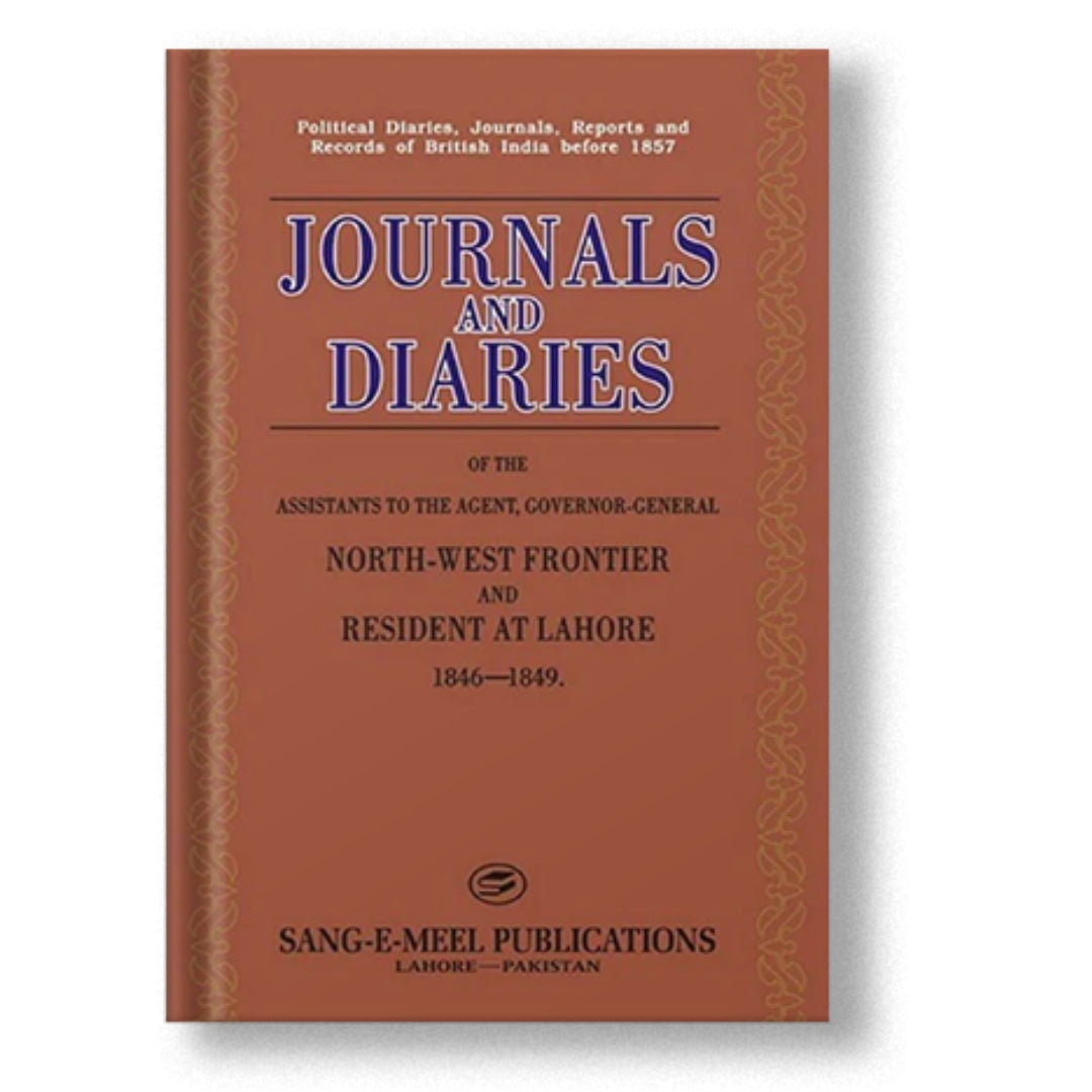 Journals And Diaries :Assis.To Agent, Gov.Nwfp