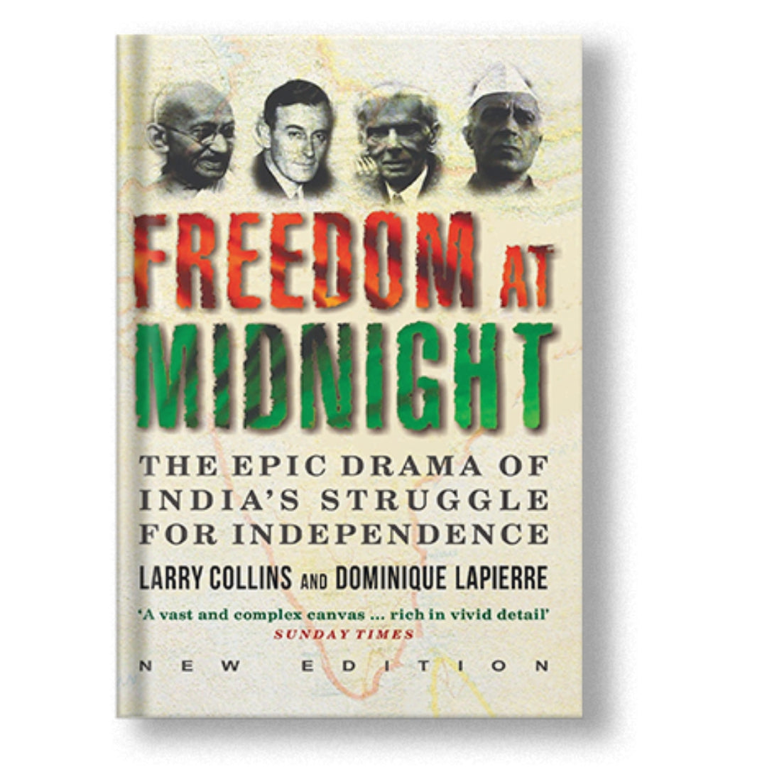 Freedom at Midnight Book by Dominique Lapierre and Larry Collins