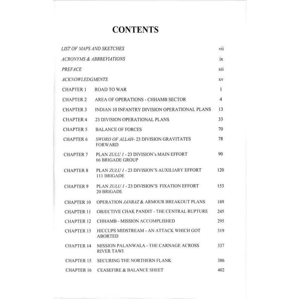 Steeds of War: Battle of Chhamb 1971 Pakistan-India War